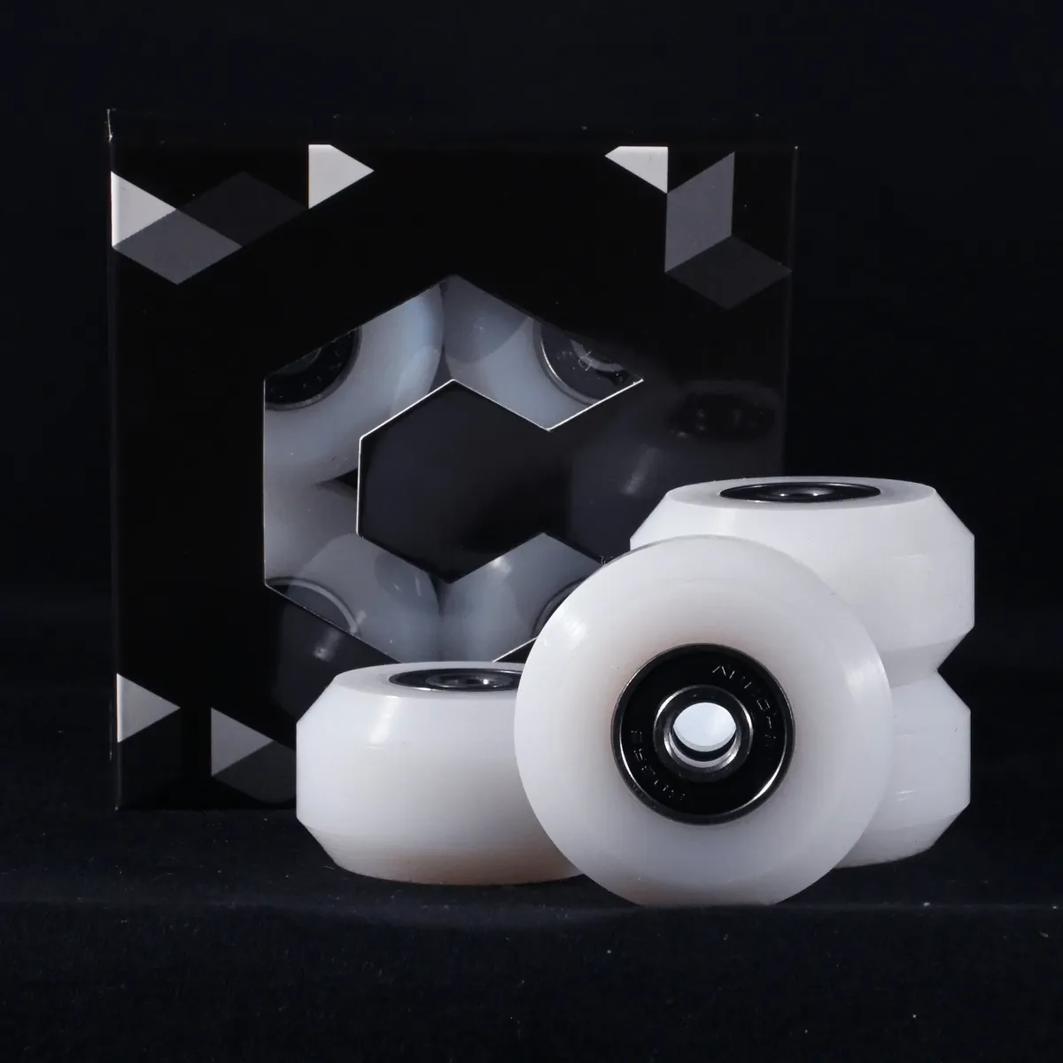 Antirocker wheel, 46mm / UHMW — White