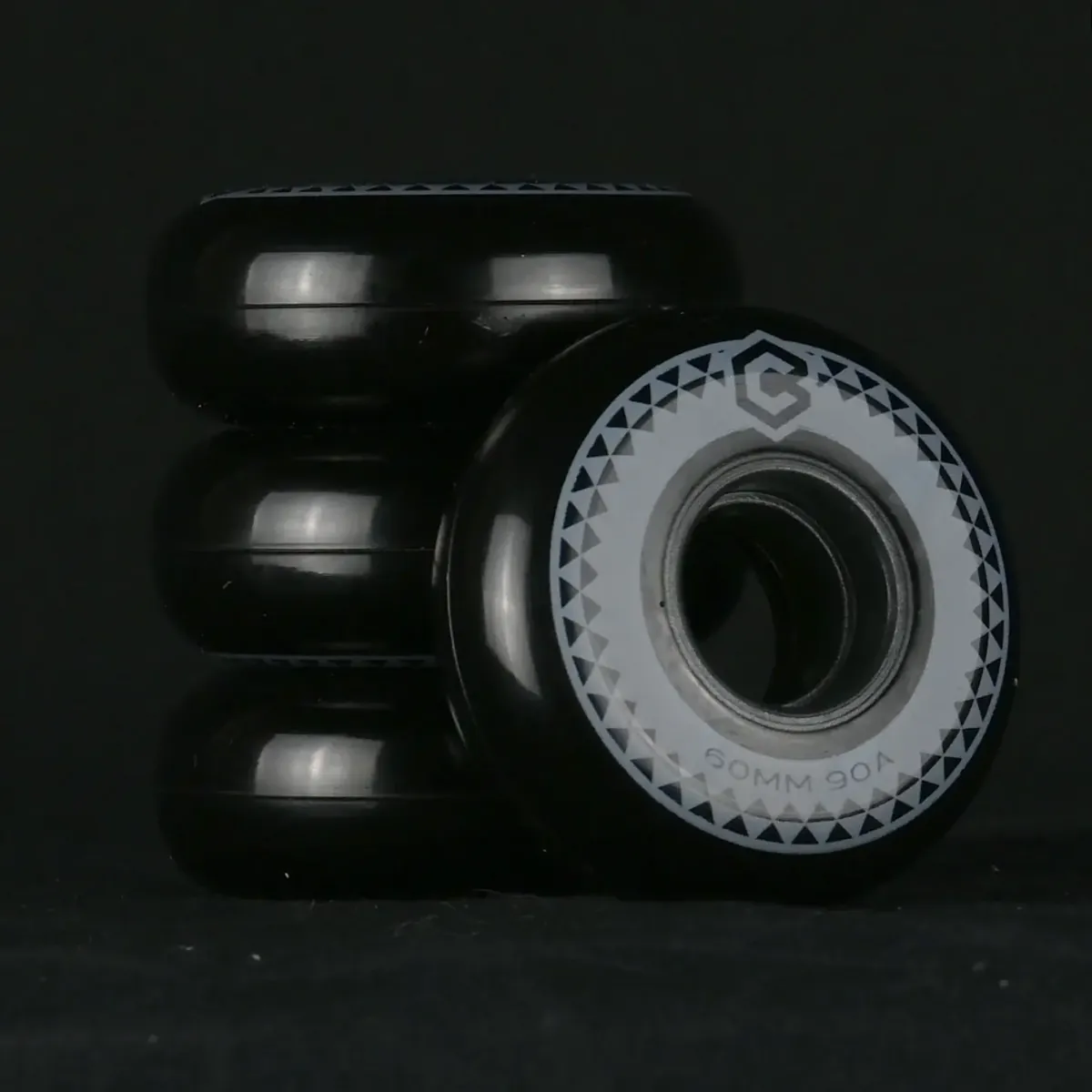 Team wheel, 60mm / 90A — Black
